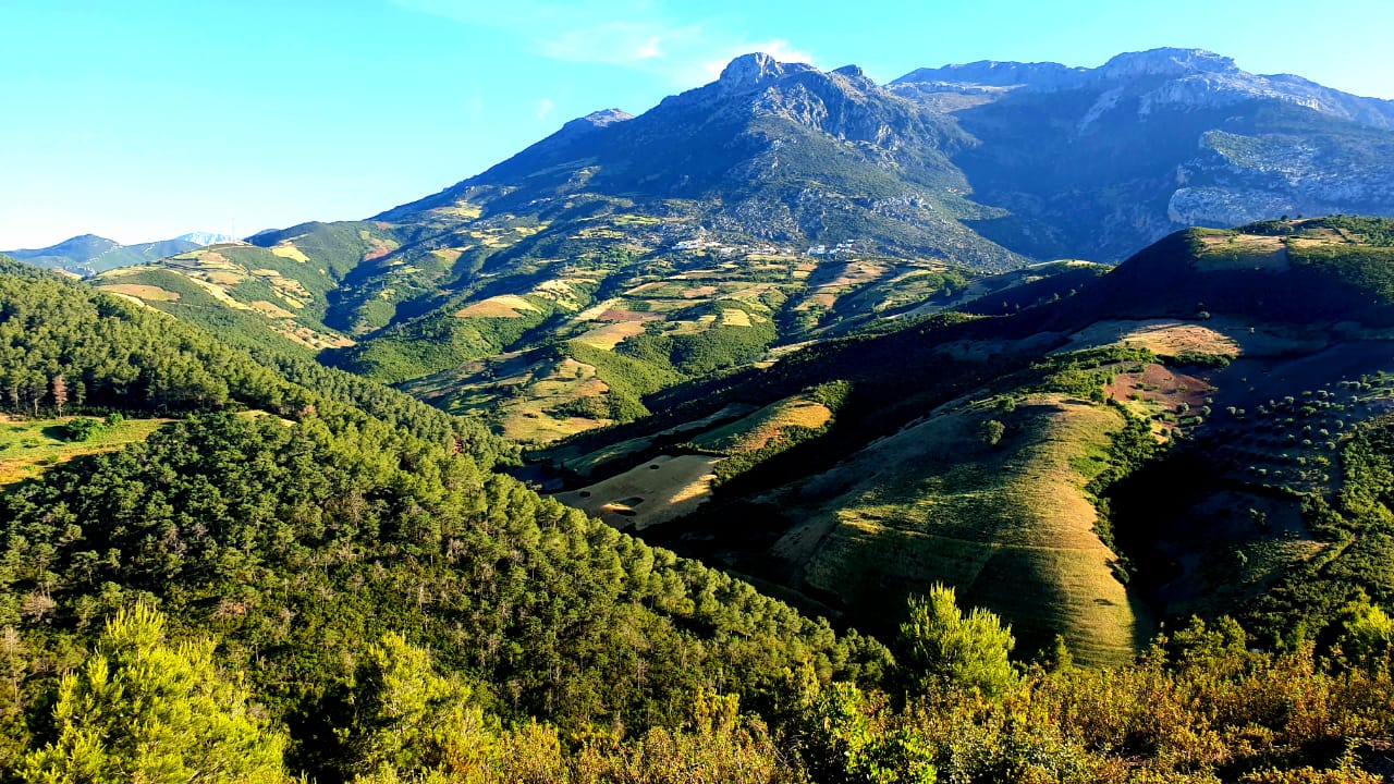 Paysage montagneux du Maroc
